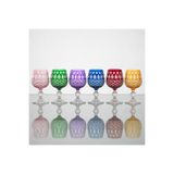 crystalex Bohemia El Kesimi Kristal Kadeh 6’lı Mix Renk 250 ml – Kahve Yanı ve Sunum Bardağı -Bardak Bahar