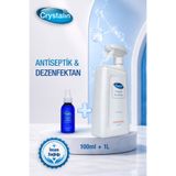 Crystalin Antiseptik & Dezenfektan 100 ml + 1 L