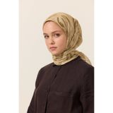 cs camellia scarf El Dikişi Soft Eşarp Brush - Tereyağ Sarısı