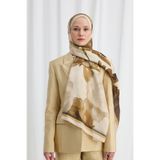 cs camellia scarf Lotus Soft Collection - Tereyağ Sarısı
