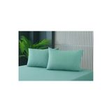 Cs İlkim Cs İlkim 2 Adet Yeşil Pamuklu Fermuarlı 50X70 Cm Yastık Kılıfı