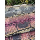 CS İlkim Halı Örtüsü 6m2 Savan 200CM En 300CM Boy - Pembe - 100 x 100 cm