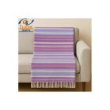 cs ilkim Retro Plaid Akrilik Tv Battaniye