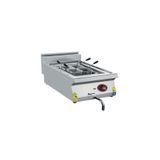 CSA İnox Csa Karacasan 40 Cm 700 Seri Set Üstü 4 Sepetli Elektrikli Makarna Haşlama Makinesi