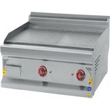 CSA Inox CSA Karacasan 80 cm 700 Seri Set Üstü Elektrikli Tam Kanallı Izgara 80x70x85Cm