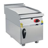 CSA İnox Csa Karacasan 900 Seri 40 Cm Dolaplı Tüplü Düz Pleyt Izgara(40x90x85cm)