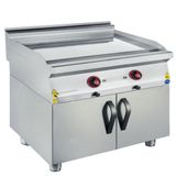 CSA İnox Csa Karacasan 900 Seri 80 Cm Dolaplı Elektrikli Düz Pleyt Izgara(80x90x85cm)