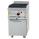 CSA İnox Csa Karacasan 900 Seri Dolaplı Tüplü Lavataşlı Izgara 40x90x85cm Gri