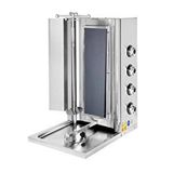 CSA İnox Csa Karacasan Elektrikli 4 Radyanlı Döner Ocağı Makinesi Gri