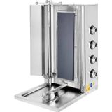 CSA İnox Csa Karacasan Elektrikli 4 Radyanlı Döner Ocağı Makinesi