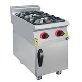 Csa İnox Karacasan 900 Seri Dolaplı 40 cm 2 Gözlü Doğalgazlı Ocak