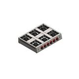 Csa İnox Karacasan Tüplü 6 Gözlü Mini Set Üstü Ocak