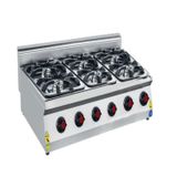 CSA Karacasan 120 cm 700 Seri Set Üstü Altı Gözlü Tüplü Tüplü Ocak