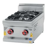 CSA Karacasan 40 cm 700 Seri 2 Gözlü Set Üstü Tüplü Ocak