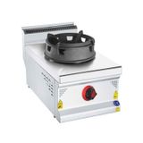 CSA Karacasan 900 Seri Set Üstü 40 cm Tek Gözlü Doğalgazlı Wok Ocak