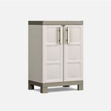 Csb Store Plastik Bahçe Dolabı 65X45X97 cm Kapaklı Depolama Dolabı Balkon Uyumlu