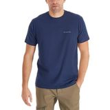 CSC Basic SLogo Brushed Erkek Kısa Kollu T-Shirt Koyu Lacivert 4XL