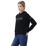 CSC Basic W Columbıa Stencil Kapüşonlu Kadın Sweatshirt Siyah XL