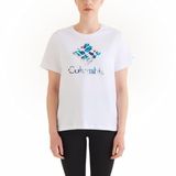 CSC Gem Wisterian Kadın Kısa Kollu T-shirt Beyaz M