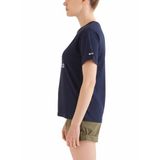CSC Gem Wisterian Kadın Kısa Kollu T-shirt Koyu Lacivert XS