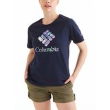 CSC Gem Wisterian Kadın Koyu Lacivert Kısa Kollu T-shirt