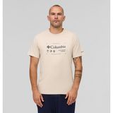Csc Iconic Brand Erkek Kısa Kollu T-Shirt - XL - Bej