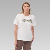 CSC North Cascade Kadın Kısa Kollu T-shirt Beyaz XS