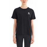 Csc Stacked Mini Gem Logo Kadın Kısa Kollu T-Shirt - Siyah