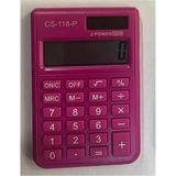 Csl CS-118-P Pembe 8 Hane Cep Tipi Hesap Makinesi (Kdo)