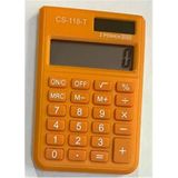 Csl Cs-118-T Turuncu 8 Hane Cep Tipi Hesap Makinesi