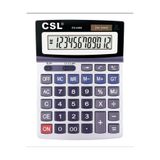 Csl Cs-2385 12 Hane Masa Tipi Oynar Başlıklı Hesap Makinesi