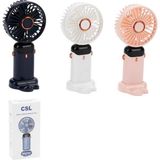 Csl F100 Şarjlı Mini Fan Siyah (Kdo) - Çok Renkli
