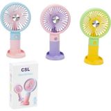 Csl Xf Şarjlı Mini Fan Pembe (Kdo) - Çok Renkli