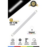 CSled Beyaz 60 cm LED Floresan – 12V Adaptör Dahil, Yüksek Verimli Aydınlatma