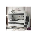 CSM MODULER MOBİLYA Berlin Yavrulu Ranza Çelik Destekli %100 MDF