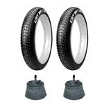 Cst 20 Jant 20X4.0 (100-406) Fat Bike Dış Lastiği Bft C1752 X 2 Adet + Billas İç Lastik Seti