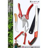 CST-20X Budama Makası Budama Testeresi Gül Dal Budama ve Aşı Çakısı 4 Lü Set