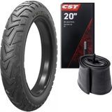 Cst 20X4.00 Siyah Ambro Zırhlı Fat Bike Lastik Seti Yüksek Performanslı 20x4.00 Lastik Ölçüsü