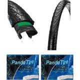 Cst 27.5 Jant 27.5x1.75 Bisiklet Dış Lastiği Zırhlı (Telli) C1698N Allround x 2 Adet + Plus Panda Iç Lastik Seti