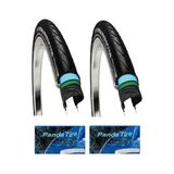 Cst 28 Jant 700X35c 3Mm Zırhlı Platinum Protector Bisiklet Dış Lastiği X 2 Adet+Panda İç Lastik Seti