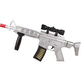 Cstars Cs-11 Oyuncak Taramalı Tüfek M16 Işıklı Sesli 53 cm