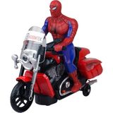 Cstars Motosikletli Spiderman Oyuncak Işıklı Sesli Hareketli