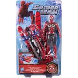 Cstars Spiderman Ağ ve Ok Atan Eldiven - Örümcek Adam Figürlü