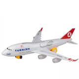 CStars Türk Hava Yolları A747 Işıklı Hareketli Orta Boy Oyuncak Uçak