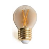 CT-4283 LED Rustik Ampul 4W-G45-5 Adet - Amber