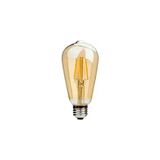 CT-4313 LED Rustik Ampul 6W, 510LÜMEN-10 Adet - Amber
