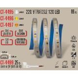 CT-4499 220V 10 Çip Şerit LED Fişi, 5 Adet