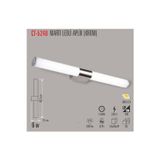 CT-5248 6W/6400K Saka LED Aplik(Beyaz) Cata