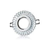 Ct-6638 Kristal Led Çerçeveli Cam Spot Kasası Ateş
