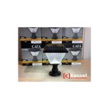 Ct-7315 30W Solar Bahçe Lambası Set Üstü Dış Mekan Aydınlatma Armatürü 6400K Beyaz Işık